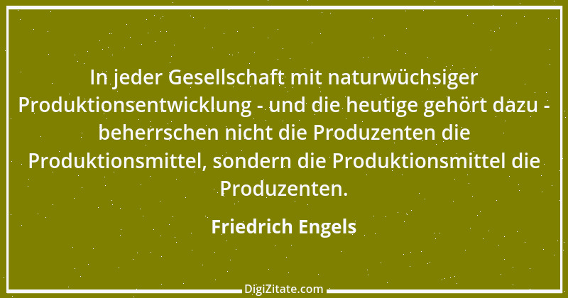 Zitat von Friedrich Engels 14