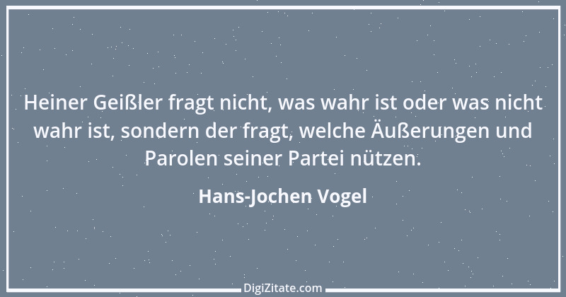 Zitat von Hans-Jochen Vogel 22