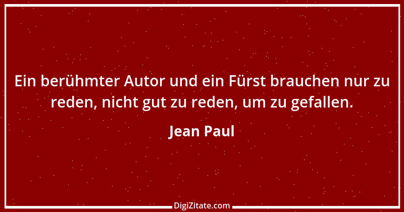 Zitat von Jean Paul 511