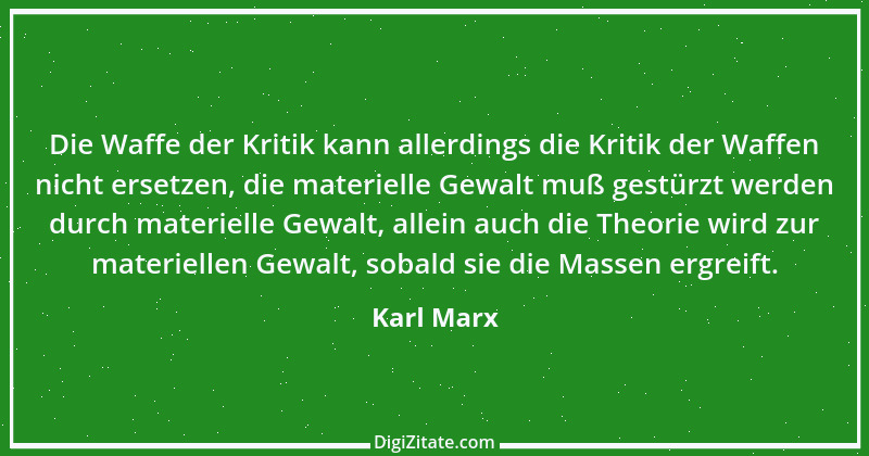 Zitat von Karl Marx 110