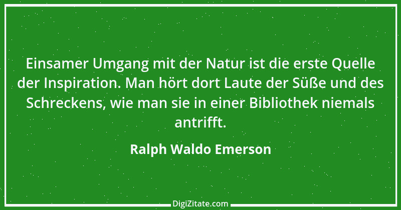 Zitat von Ralph Waldo Emerson 411