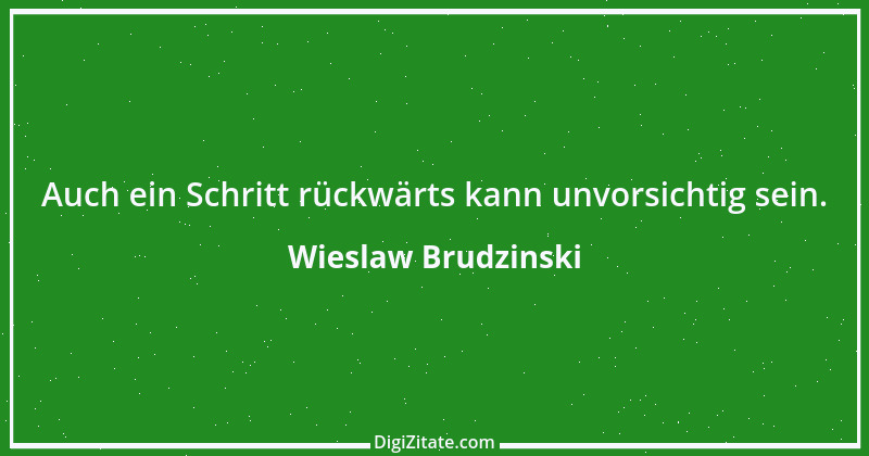 Zitat von Wieslaw Brudzinski 159