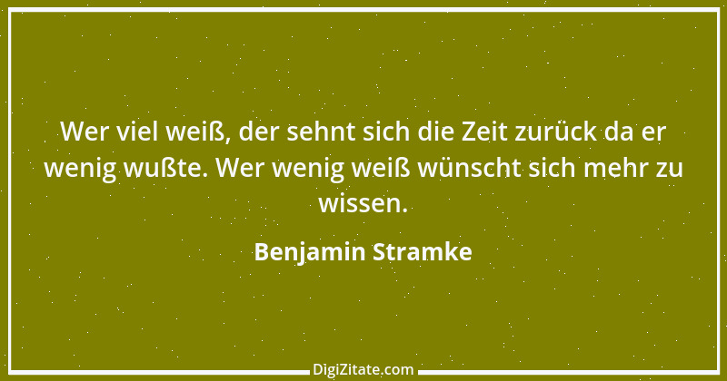 Zitat von Benjamin Stramke 31