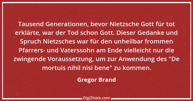 Zitat von Gregor Brand 257