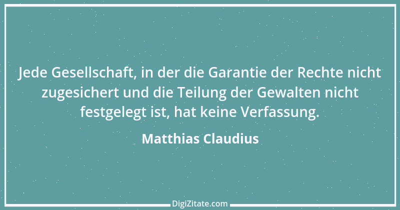 Zitat von Matthias Claudius 65