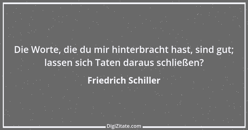 Zitat von Friedrich Schiller 1885