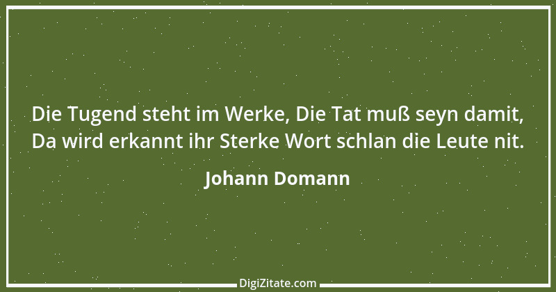 Zitat von Johann Domann 1