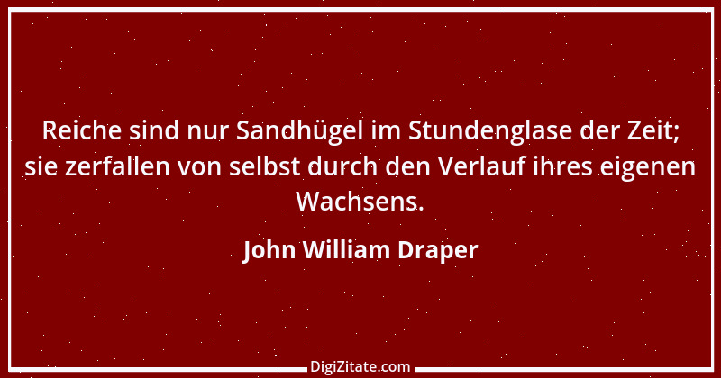 Zitat von John William Draper 1