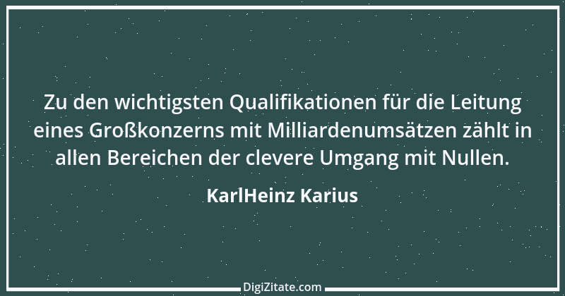 Zitat von KarlHeinz Karius 293