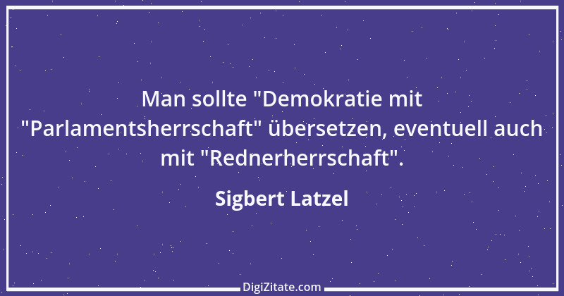 Zitat von Sigbert Latzel 277