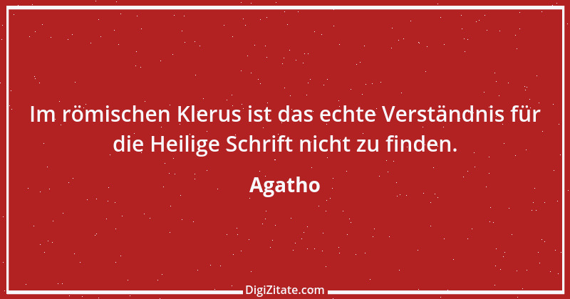 Zitat von Agatho 1