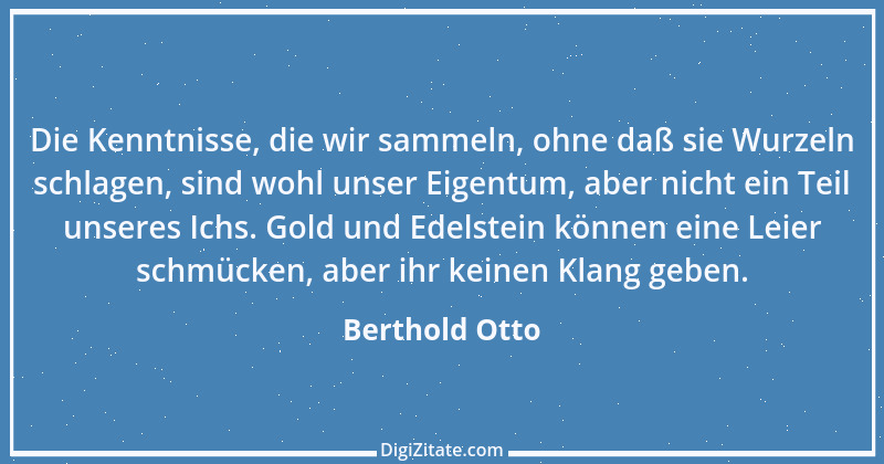 Zitat von Berthold Otto 2