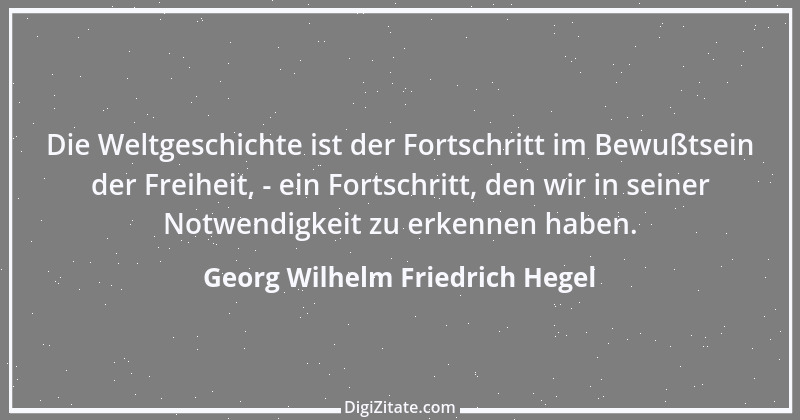 Zitat von Georg Wilhelm Friedrich Hegel 75