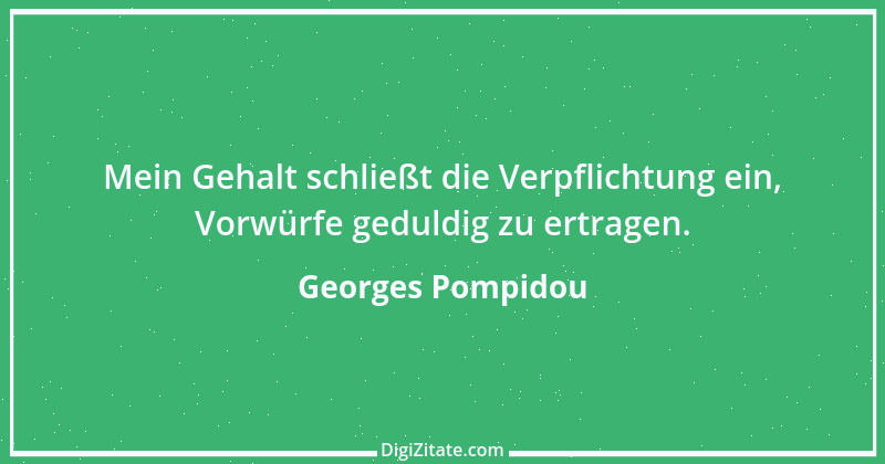 Zitat von Georges Pompidou 1