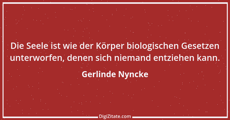 Zitat von Gerlinde Nyncke 87