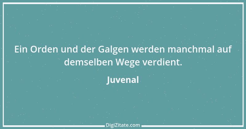 Zitat von Juvenal 42