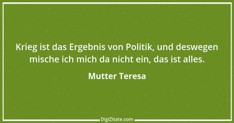 Zitat von Mutter Teresa 30