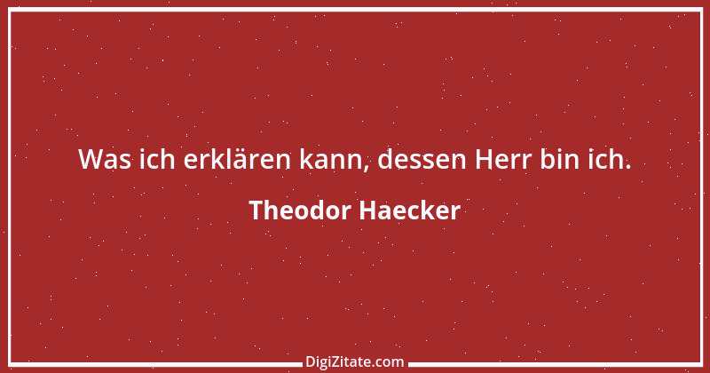 Zitat von Theodor Haecker 6