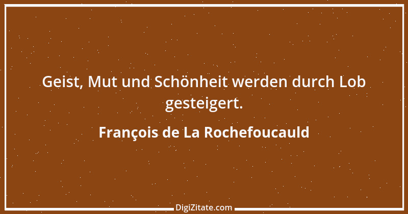 Zitat von François de La Rochefoucauld 283