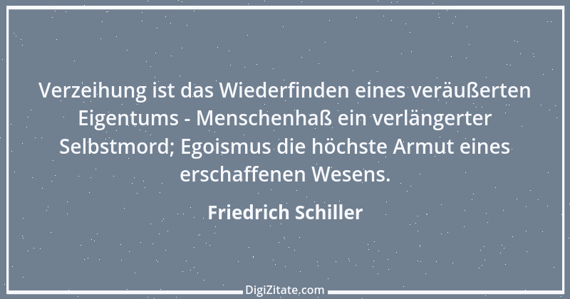 Zitat von Friedrich Schiller 1887