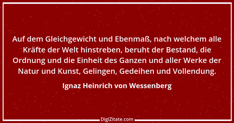 Zitat von Ignaz Heinrich von Wessenberg 3