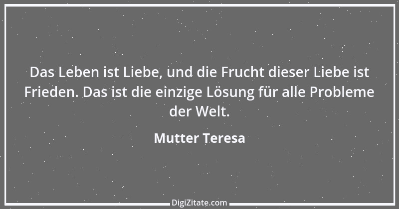 Zitat von Mutter Teresa 31