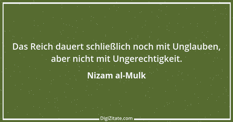 Zitat von Nizam al-Mulk 10