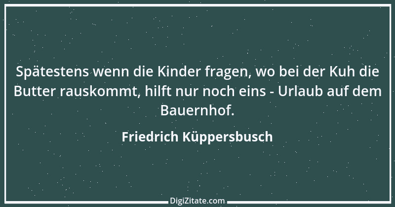 Zitat von Friedrich Küppersbusch 2