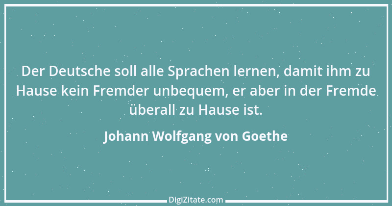 Zitat von Johann Wolfgang von Goethe 371