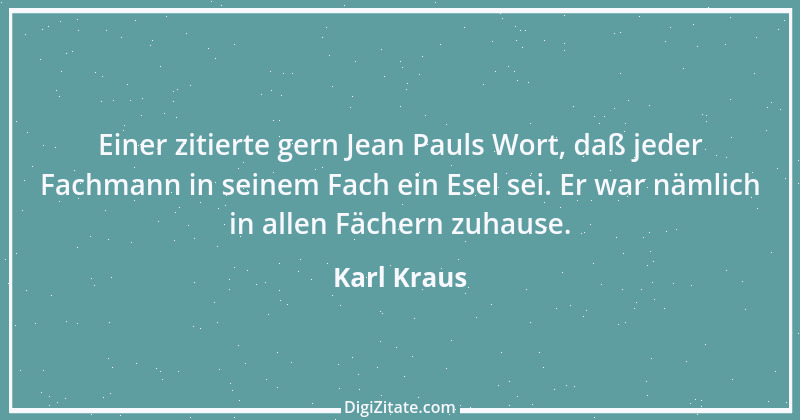 Zitat von Karl Kraus 130