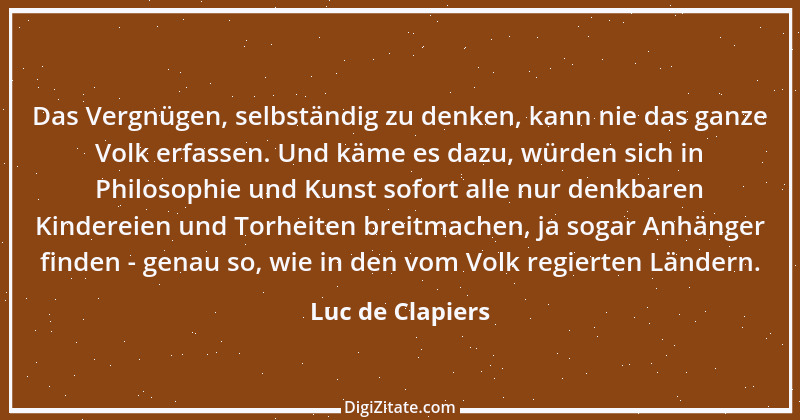 Zitat von Luc de Clapiers 493