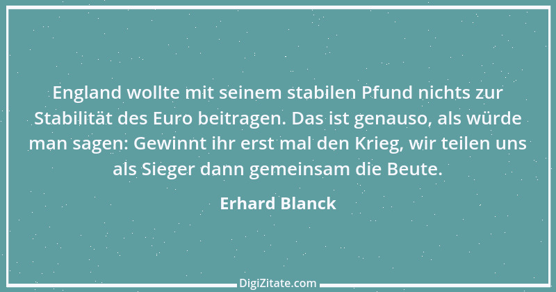 Zitat von Erhard Blanck 1927