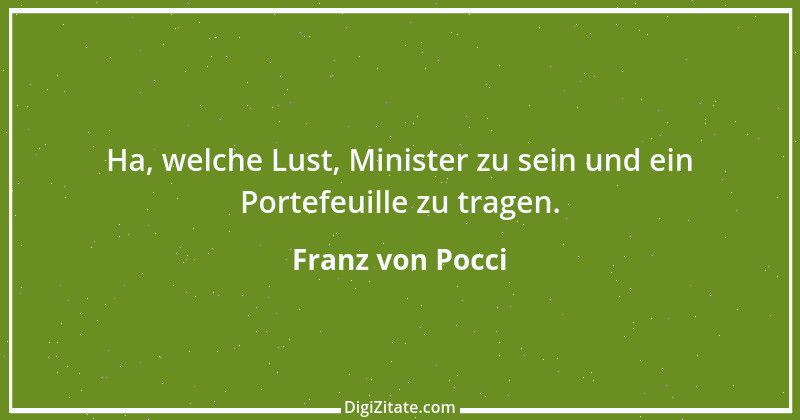 Zitat von Franz von Pocci 2