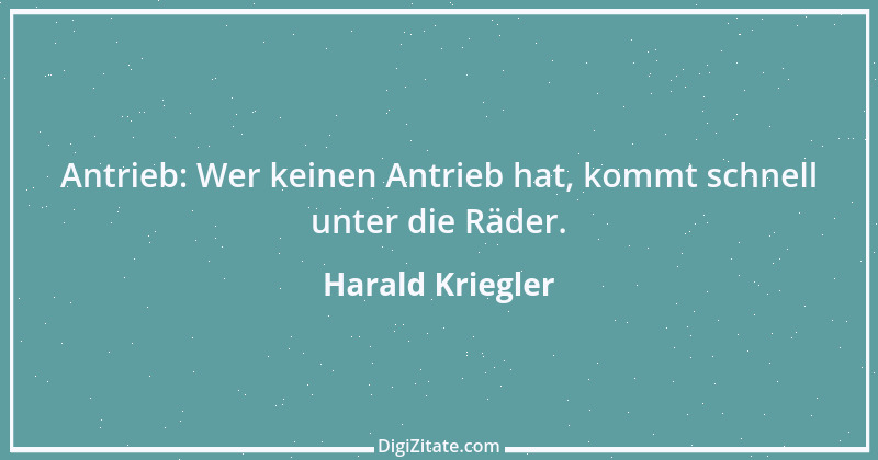 Zitat von Harald Kriegler 14