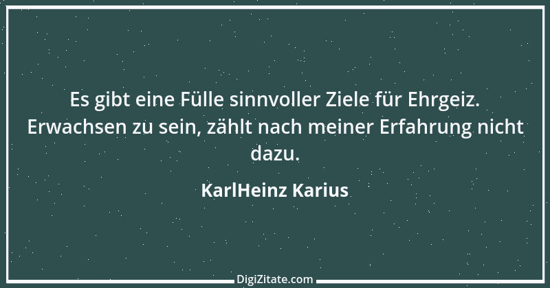 Zitat von KarlHeinz Karius 297