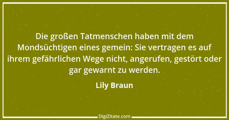 Zitat von Lily Braun 17