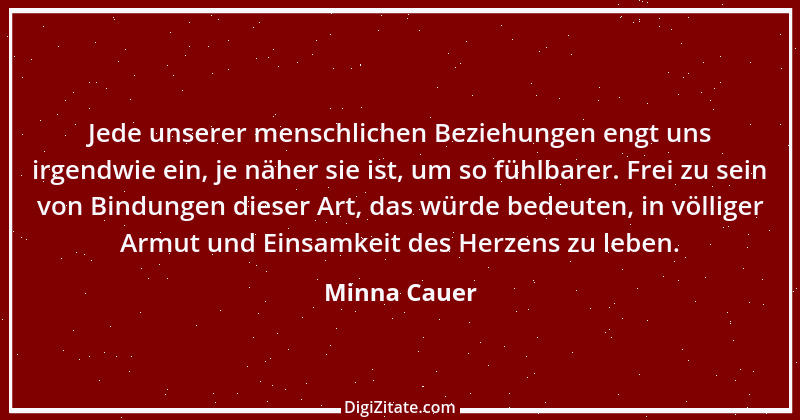 Zitat von Minna Cauer 6