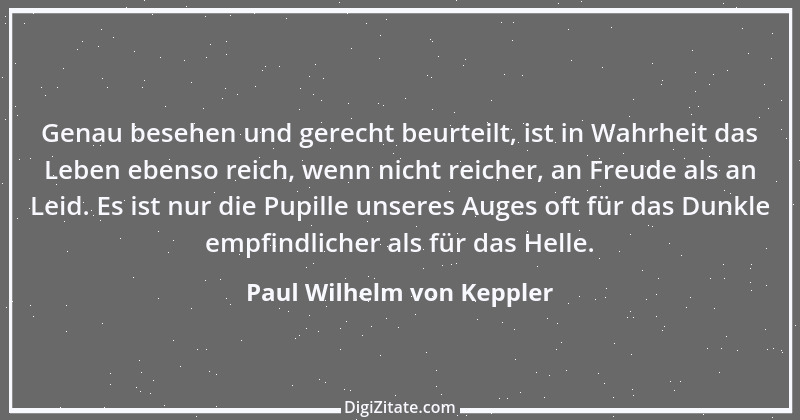 Zitat von Paul Wilhelm von Keppler 8