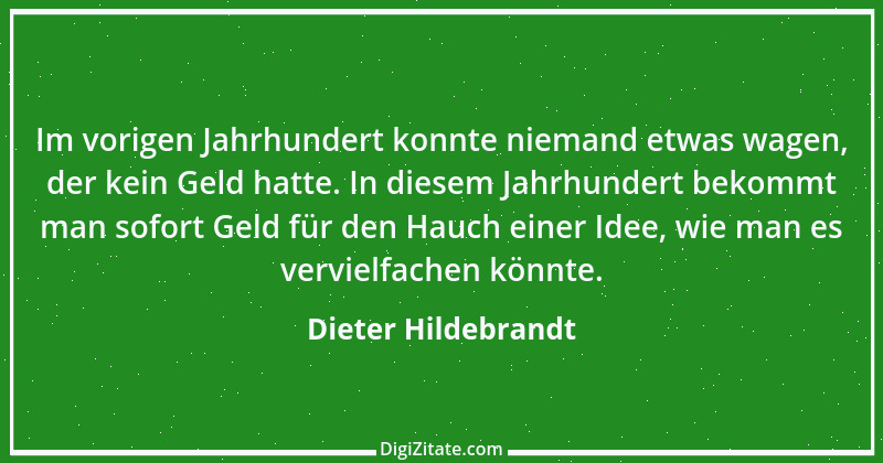 Zitat von Dieter Hildebrandt 50