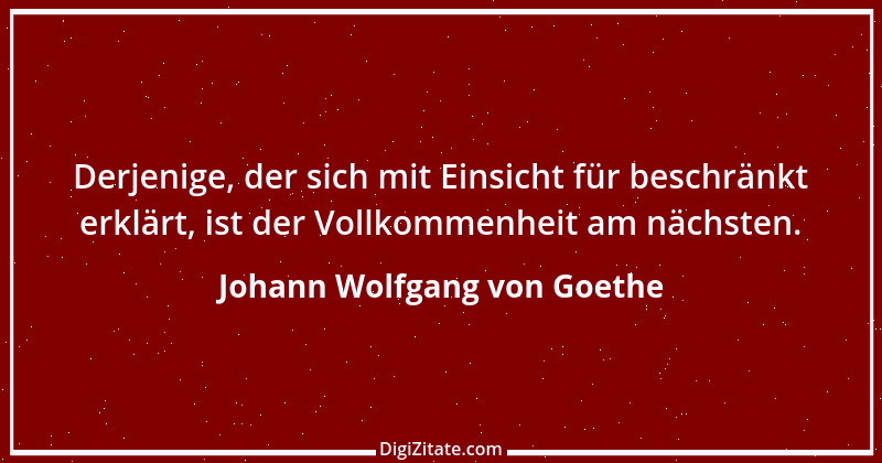 Zitat von Johann Wolfgang von Goethe 2373