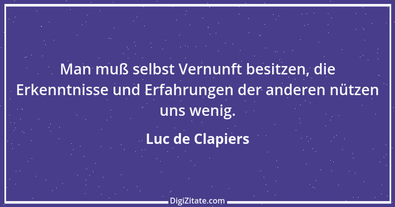 Zitat von Luc de Clapiers 495