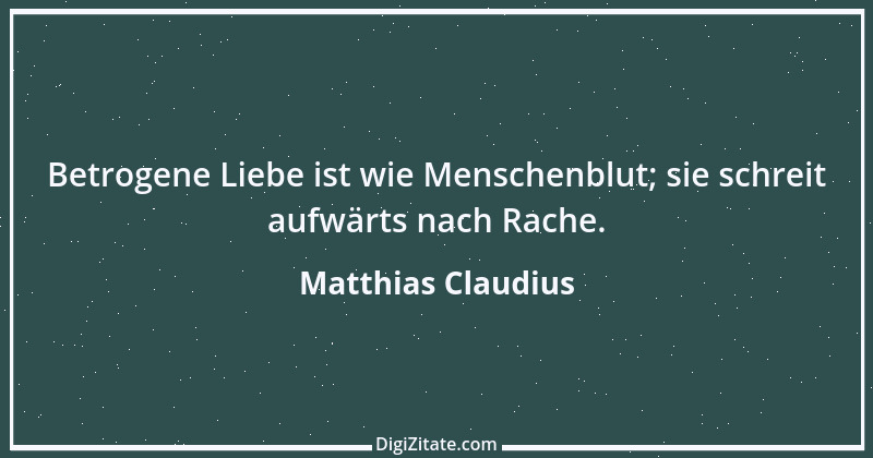 Zitat von Matthias Claudius 71