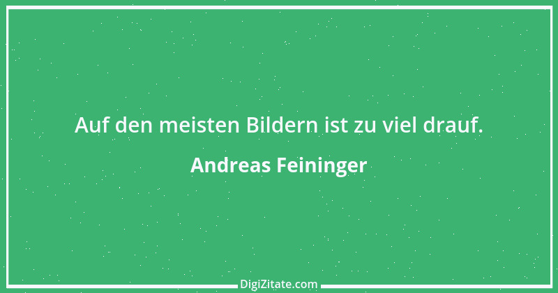 Zitat von Andreas Feininger 5