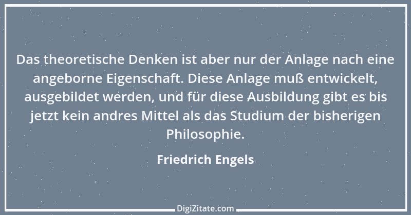 Zitat von Friedrich Engels 22