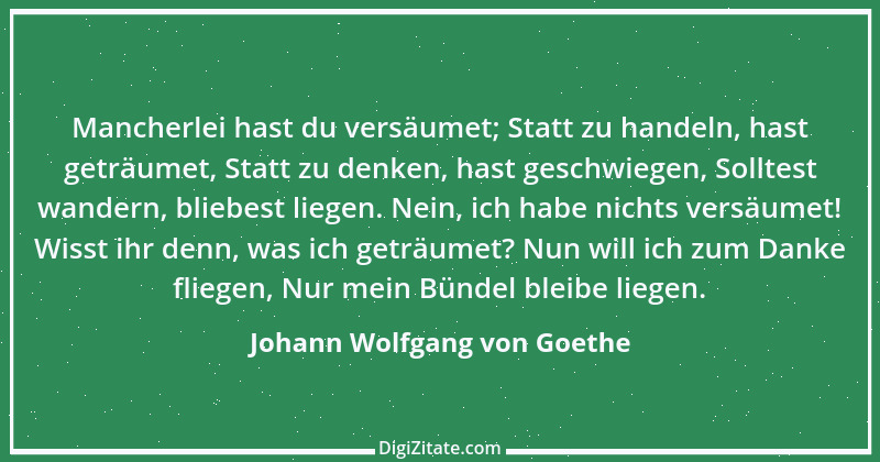 Zitat von Johann Wolfgang von Goethe 1374