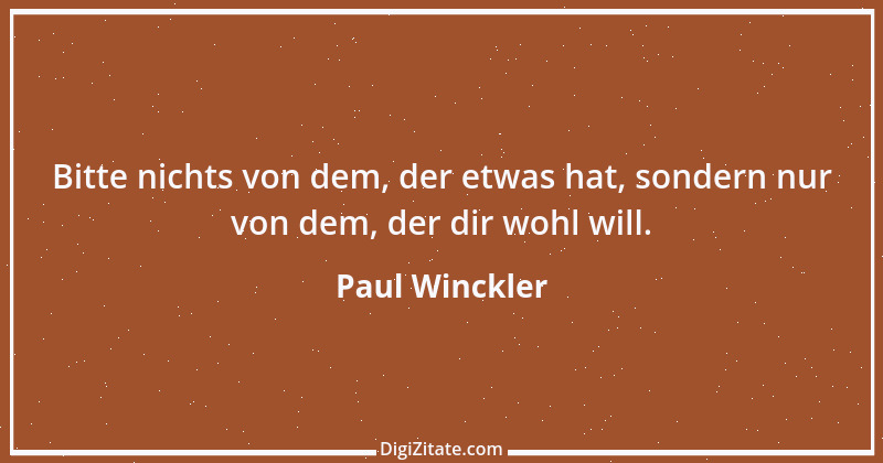 Zitat von Paul Winckler 1