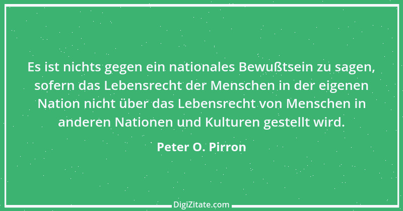 Zitat von Peter O. Pirron 1