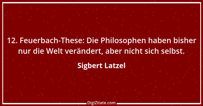 Zitat von Sigbert Latzel 283