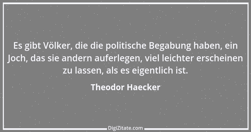 Zitat von Theodor Haecker 11