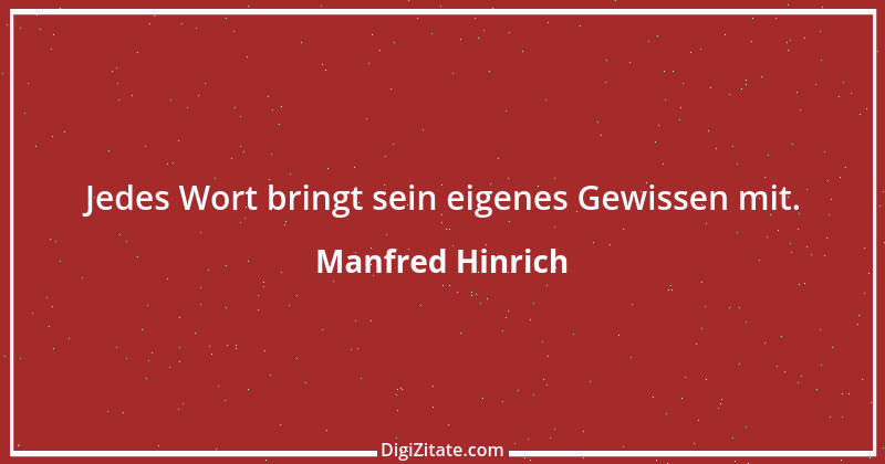 Zitat von Manfred Hinrich 549